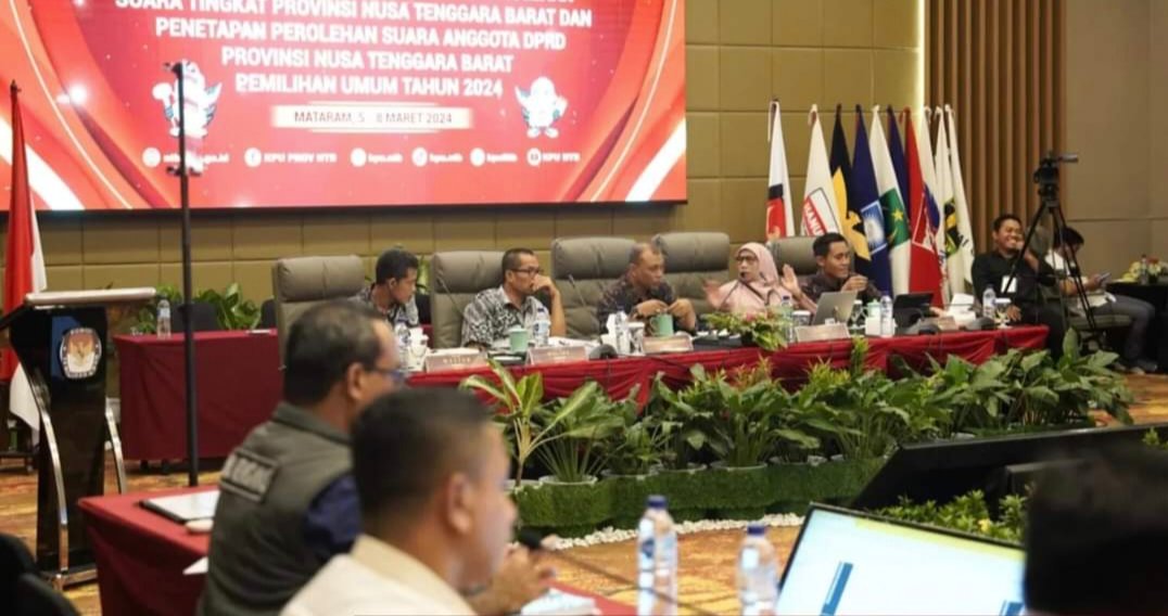 Real Count KPU NTB Berikut 11 Nama Anggota DPRD Terpilih Dapil VI NTB